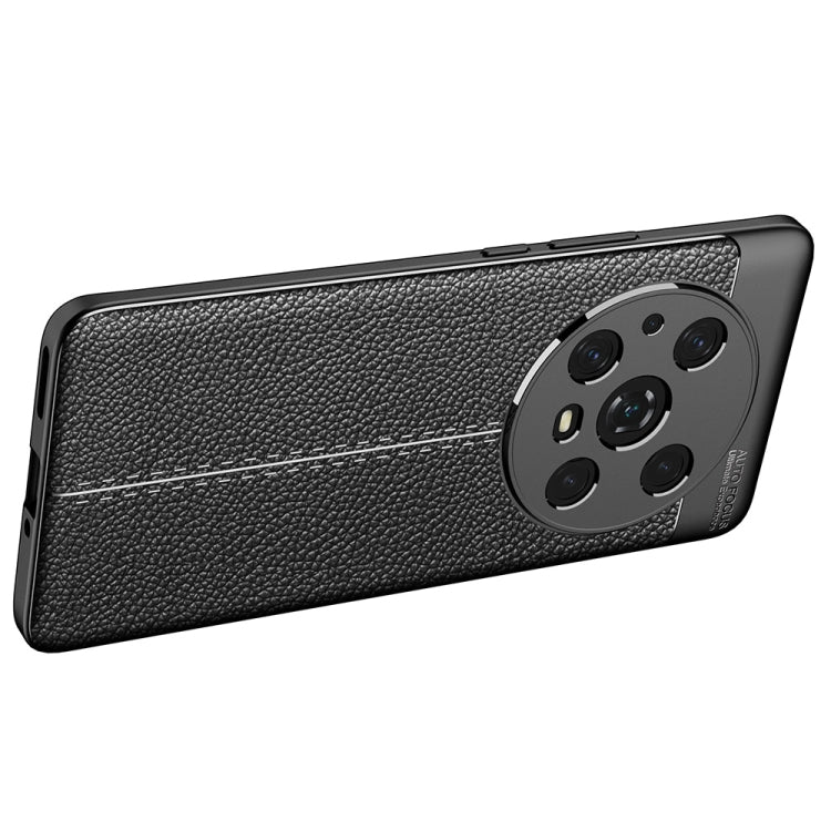 Custodia per telefono in TPU antiurto con texture Litchi, For Honor Magic4 Pro, For Honor Magic4