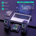 ONIKUMA L6 RGB Lighting Computer Audio con funzione Bluetooth, L6