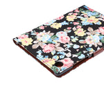 Custodia Smart Tablet in pelle di stoffa fiore, For Samsung Galaxy Tab A8 10.5 2021 X200 / X205