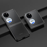 Custodia per telefono per PC spruzzata d'olio, For Huawei P50 Pocket, For Samsung Galaxy Z Flip3 5G, For Samsung Galaxy Z Fold3 5G