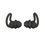 iMeBoBo A1 Shark Fin Version Tappi per le orecchie con riduzione del rumore per dormire in silicone nano, Two Layer, Three Layer