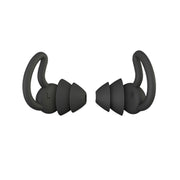 iMeBoBo A1 Shark Fin Version Tappi per le orecchie con riduzione del rumore per dormire in silicone nano, Two Layer, Three Layer