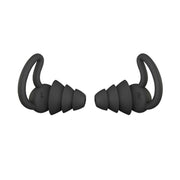iMeBoBo A1 Shark Fin Version Tappi per le orecchie con riduzione del rumore per dormire in silicone nano, Two Layer, Three Layer