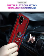 Custodia antiurto TPU PC con supporto per Galaxy A71