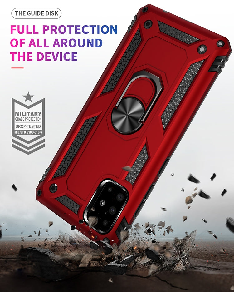 Custodia antiurto TPU PC con supporto per Galaxy A71