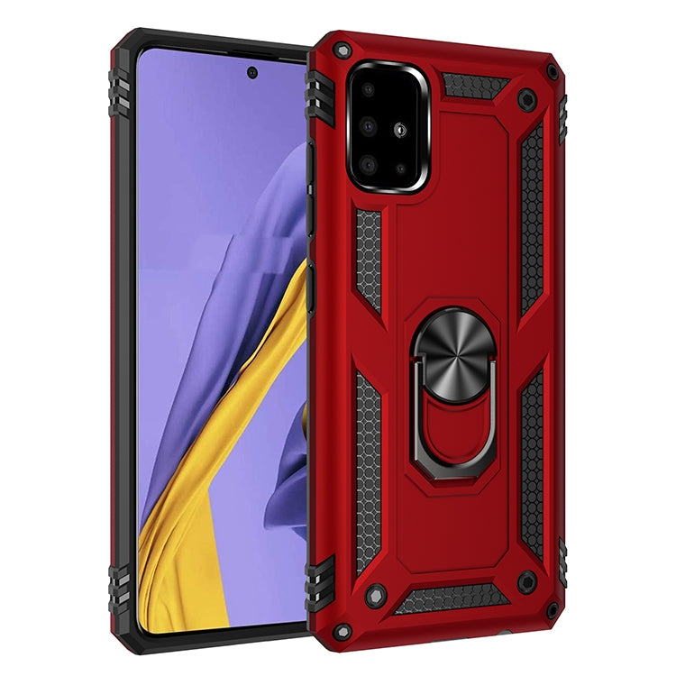 Custodia protettiva antiurto in TPU + PC con supporto girevole a 360 gradi, For Galaxy A51, For  Galaxy A71, For Galaxy S20+, For Galaxy S20, For Galaxy S20 Ultra
