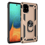 Custodia antiurto TPU PC con supporto per Galaxy A71