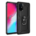 Custodia antiurto TPU PC con supporto per Galaxy A71