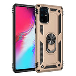 Custodia antiurto TPU PC con supporto per Galaxy A71