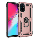Custodia antiurto TPU PC con supporto per Galaxy A71