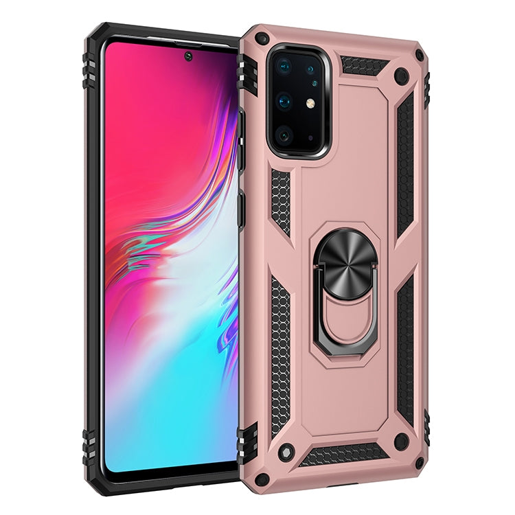 Custodia antiurto TPU PC con supporto per Galaxy A71
