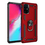 Custodia antiurto TPU PC con supporto per Galaxy A71