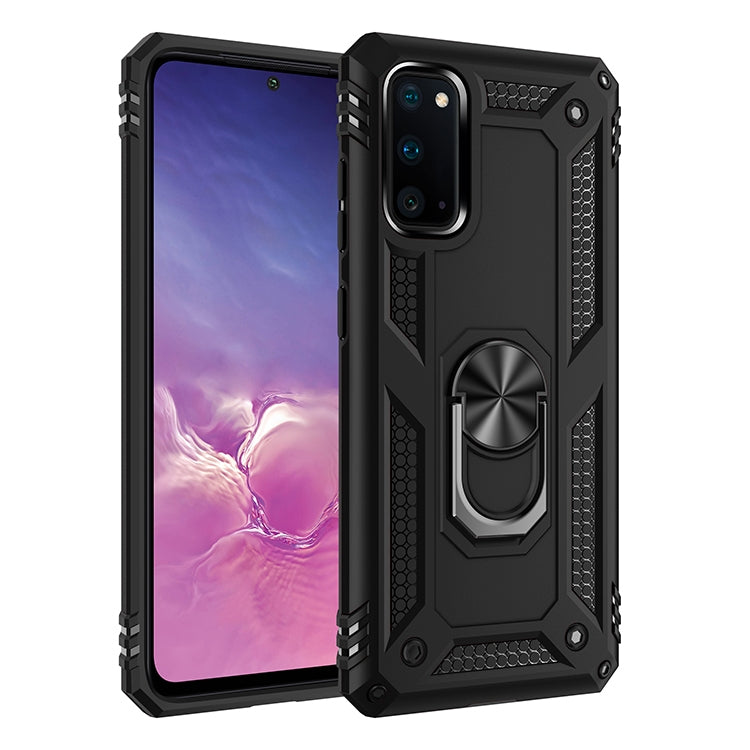 Custodia antiurto TPU PC con supporto per Galaxy A71