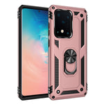 Custodia antiurto TPU PC con supporto per Galaxy A71