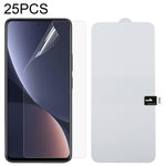 25 PCS Full Screen Protector Pellicola idrogel antideflagrante, For Xiaomi Redmi K50/K50 Pro/K50 Gaming/Redmi K60(25 PCS)
