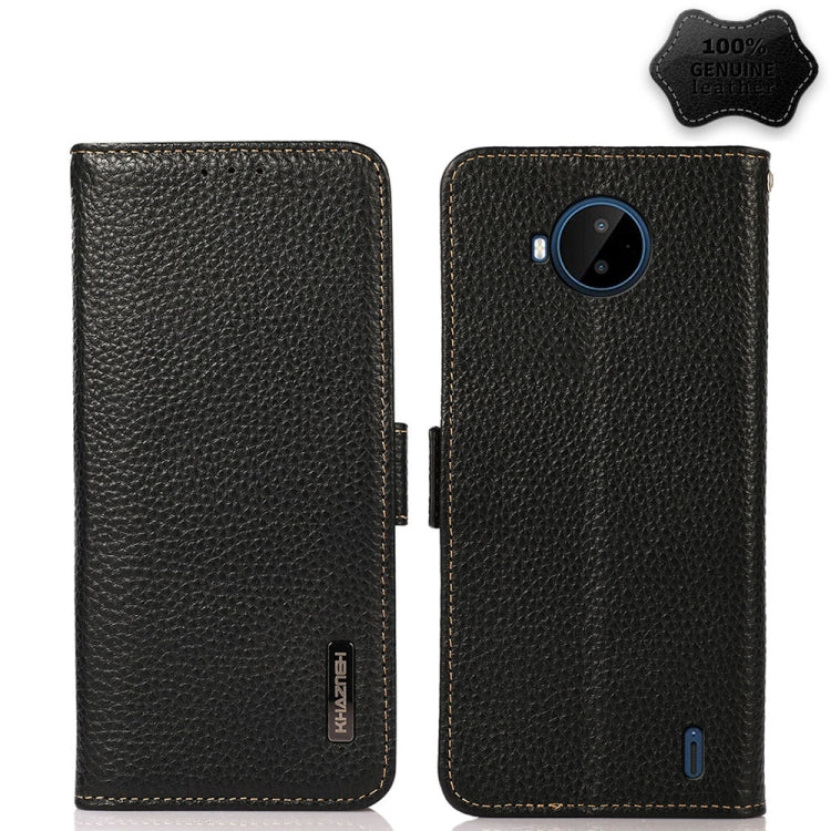 KHAZNEH Custodia per telefono RFID in vera pelle Litchi magnetica laterale, For Nokia C20 Plus, For OPPO Realme 9i, For OPPO Reno7 5G / Find X5 Lite, For Xiaomi Redmi Note 11 Pro 5G / 4G Foreign Version, For Xiaomi Redmi Note 11 Pro 5G / 4G            ...