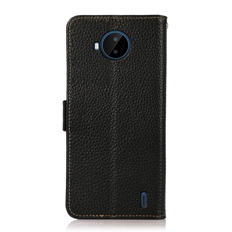 KHAZNEH Custodia per telefono RFID in vera pelle Litchi magnetica laterale, For Nokia C20 Plus, For OPPO Realme 9i, For OPPO Reno7 5G / Find X5 Lite, For Xiaomi Redmi Note 11 Pro 5G / 4G Foreign Version, For Xiaomi Redmi Note 11 Pro 5G / 4G            ...