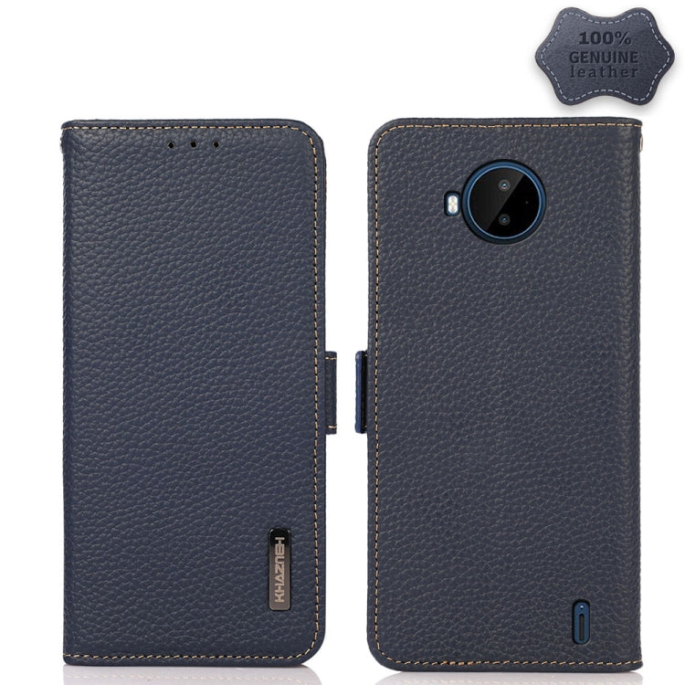 KHAZNEH Custodia per telefono RFID in vera pelle Litchi magnetica laterale, For Nokia C20 Plus, For OPPO Realme 9i, For OPPO Reno7 5G / Find X5 Lite, For Xiaomi Redmi Note 11 Pro 5G / 4G Foreign Version, For Xiaomi Redmi Note 11 Pro 5G / 4G            ...