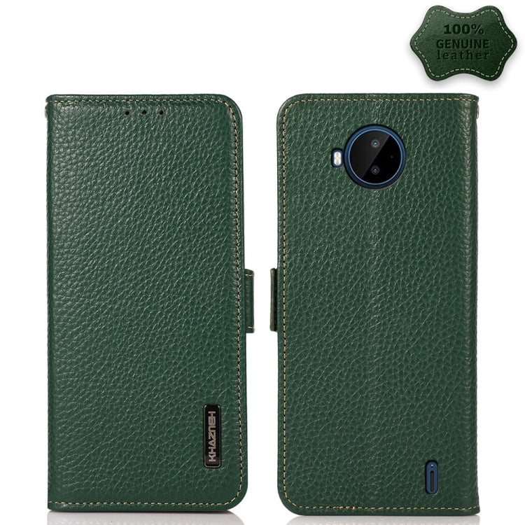 KHAZNEH Custodia per telefono RFID in vera pelle Litchi magnetica laterale, For Nokia C20 Plus, For OPPO Realme 9i, For OPPO Reno7 5G / Find X5 Lite, For Xiaomi Redmi Note 11 Pro 5G / 4G Foreign Version, For Xiaomi Redmi Note 11 Pro 5G / 4G            ...