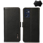 KHAZNEH Custodia per telefono RFID in vera pelle Litchi magnetica laterale, For Nokia C20 Plus, For OPPO Realme 9i, For OPPO Reno7 5G / Find X5 Lite, For Xiaomi Redmi Note 11 Pro 5G / 4G Foreign Version, For Xiaomi Redmi Note 11 Pro 5G / 4G            ...