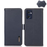 KHAZNEH Custodia per telefono RFID in vera pelle Litchi magnetica laterale, For Nokia C20 Plus, For OPPO Realme 9i, For OPPO Reno7 5G / Find X5 Lite, For Xiaomi Redmi Note 11 Pro 5G / 4G Foreign Version, For Xiaomi Redmi Note 11 Pro 5G / 4G            ...