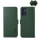 KHAZNEH Custodia per telefono RFID in vera pelle Litchi magnetica laterale, For Nokia C20 Plus, For OPPO Realme 9i, For OPPO Reno7 5G / Find X5 Lite, For Xiaomi Redmi Note 11 Pro 5G / 4G Foreign Version, For Xiaomi Redmi Note 11 Pro 5G / 4G            ...