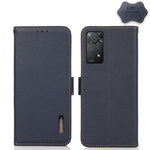 KHAZNEH Custodia per telefono RFID in vera pelle Litchi magnetica laterale, For Nokia C20 Plus, For OPPO Realme 9i, For OPPO Reno7 5G / Find X5 Lite, For Xiaomi Redmi Note 11 Pro 5G / 4G Foreign Version, For Xiaomi Redmi Note 11 Pro 5G / 4G            ...