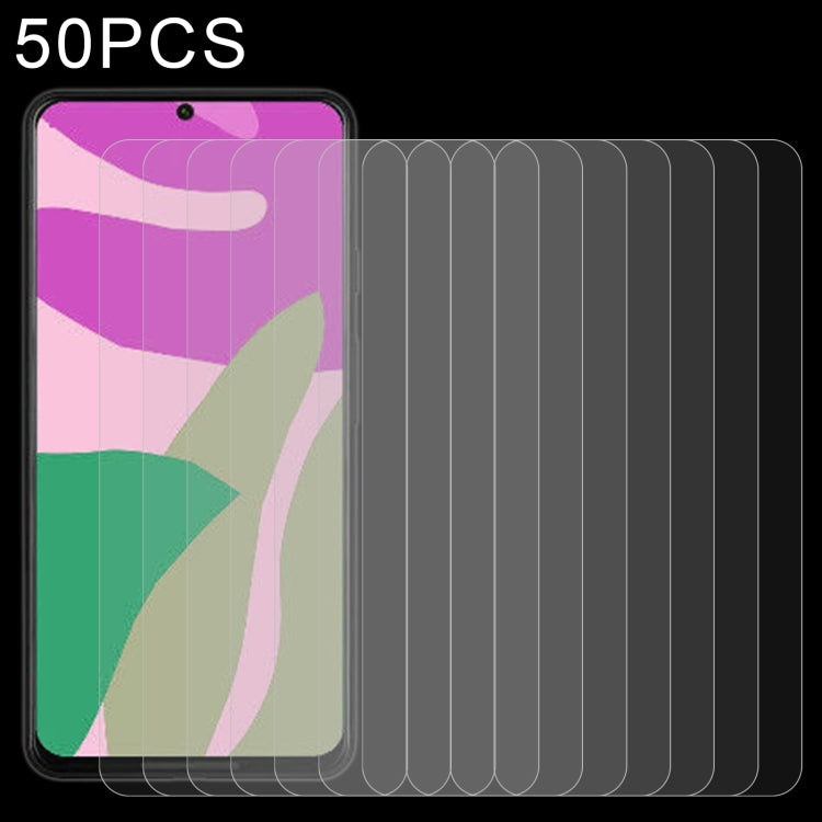 50 pellicole in vetro temperato da 0,26 mm 9H 2,5D, For UMIDIGI A13 Pro, For Wiko View 3 Lite(50 PCS), For Alcatel Lumos(50 PCS), For Google Pixel 7 5G(50 PCS), For Alcatel Axel(50 PCS), For Google Pixel 7 Pro 5G(50 PCS), For Itel A16(50 PCS)          ...