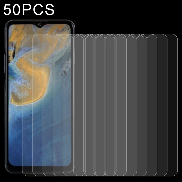 50 pellicole in vetro temperato da 0,26 mm 9H 2,5D, For UMIDIGI A13 Pro, For Wiko View 3 Lite(50 PCS), For Alcatel Lumos(50 PCS), For Google Pixel 7 5G(50 PCS), For Alcatel Axel(50 PCS), For Google Pixel 7 Pro 5G(50 PCS), For Itel A16(50 PCS)          ...