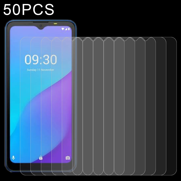 50 pellicole in vetro temperato da 0,26 mm 9H 2,5D, For UMIDIGI A13 Pro, For Wiko View 3 Lite(50 PCS), For Alcatel Lumos(50 PCS), For Google Pixel 7 5G(50 PCS), For Alcatel Axel(50 PCS), For Google Pixel 7 Pro 5G(50 PCS), For Itel A16(50 PCS)          ...