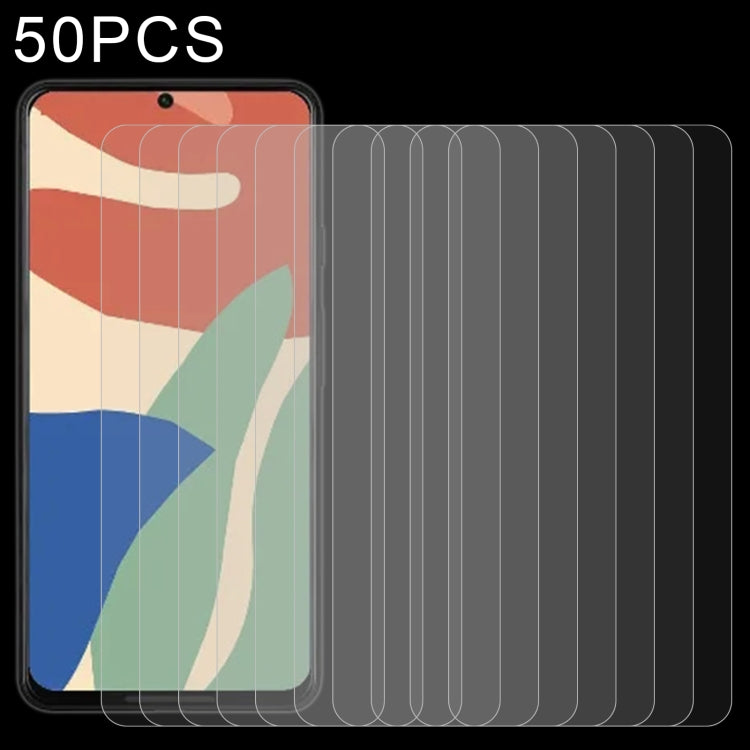 50 pellicole in vetro temperato da 0,26 mm 9H 2,5D, For UMIDIGI A13 Pro, For Wiko View 3 Lite(50 PCS), For Alcatel Lumos(50 PCS), For Google Pixel 7 5G(50 PCS), For Alcatel Axel(50 PCS), For Google Pixel 7 Pro 5G(50 PCS), For Itel A16(50 PCS)          ...
