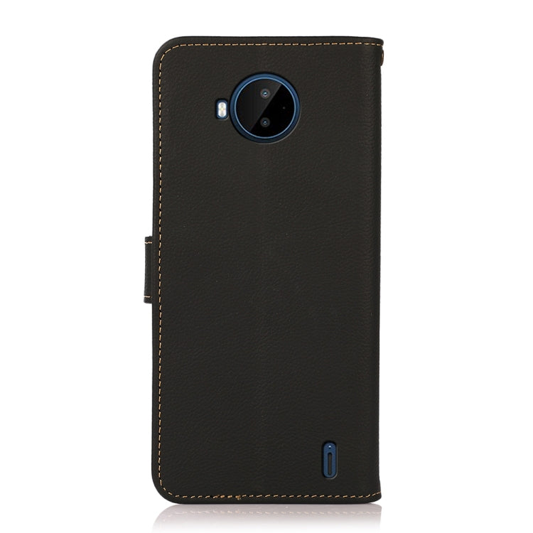 Custodia per telefono RFID KHAZNEH Custer in vera pelle, For Nokia C20 Plus, For OPPO Realme 9i, For OPPO Reno7 5G / Find X5 Lite, For Xiaomi Redmi Note 11 Pro 5G / 4G