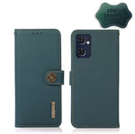 Custodia per telefono RFID KHAZNEH Custer in vera pelle, For Nokia C20 Plus, For OPPO Realme 9i, For OPPO Reno7 5G / Find X5 Lite, For Xiaomi Redmi Note 11 Pro 5G / 4G