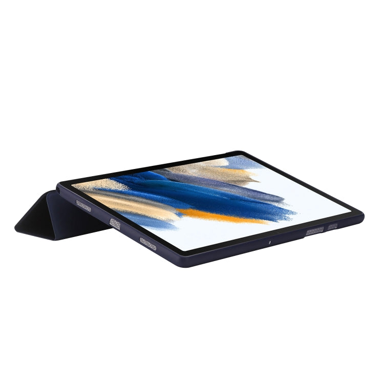 Custodia in pelle Flip orizzontale tripla in TPU, For Samsung Galaxy Tab A8 10.5 2021