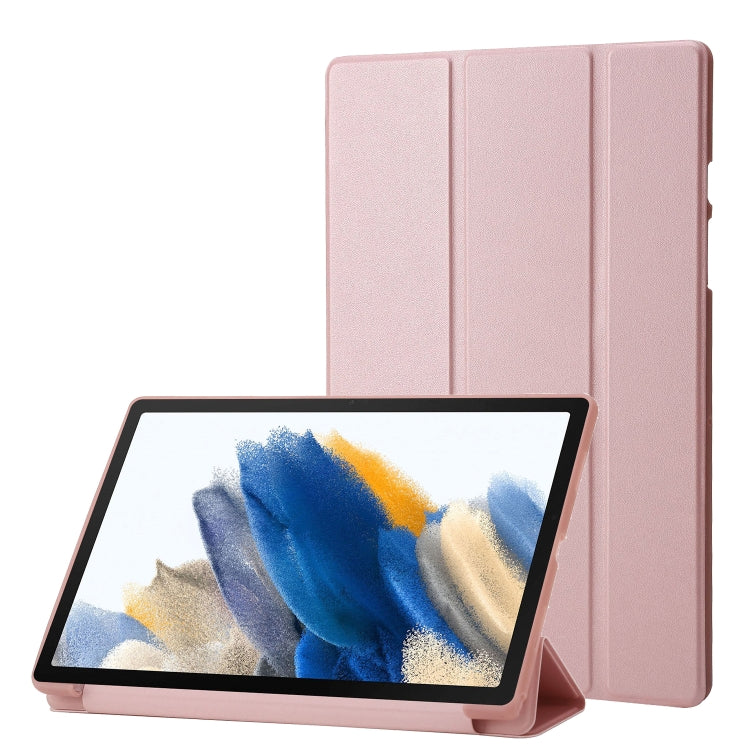 Custodia in pelle Flip orizzontale tripla in TPU, For Samsung Galaxy Tab A8 10.5 2021