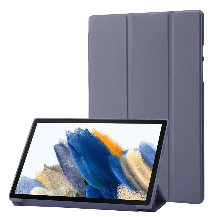 Custodia in pelle Flip orizzontale tripla in TPU, For Samsung Galaxy Tab A8 10.5 2021