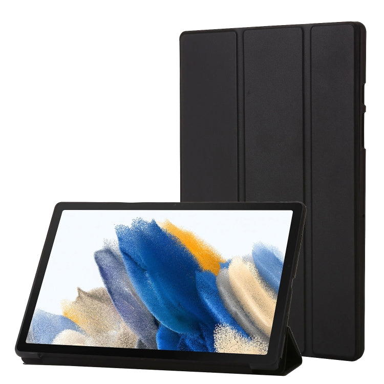Custodia in pelle Flip orizzontale tripla in TPU, For Samsung Galaxy Tab A8 10.5 2021
