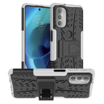 Gomma Texture TPU + Custodia per telefono PC con supporto, For Motorola Moto G51 5G, For Motorola Moto G71 5G, For Motorola Moto G31 / G41