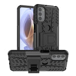 Gomma Texture TPU + Custodia per telefono PC con supporto, For Motorola Moto G51 5G, For Motorola Moto G71 5G, For Motorola Moto G31 / G41