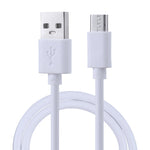 Cavo ricarica USB a micro USB con anima in rame 30-100cm