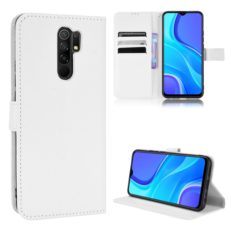 Custodia per telefono in pelle con trama a diamante, For Xiaomi Redmi 9, For Xiaomi Redmi Note 11 4G Global / Note 11S, For Xiaomi Redmi Note 11 Pro 5G / 4G Global, For Xiaomi Mi 11 Ultra