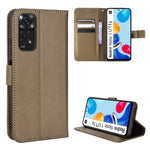Custodia per telefono in pelle con trama a diamante, For Xiaomi Redmi 9, For Xiaomi Redmi Note 11 4G Global / Note 11S, For Xiaomi Redmi Note 11 Pro 5G / 4G Global, For Xiaomi Mi 11 Ultra