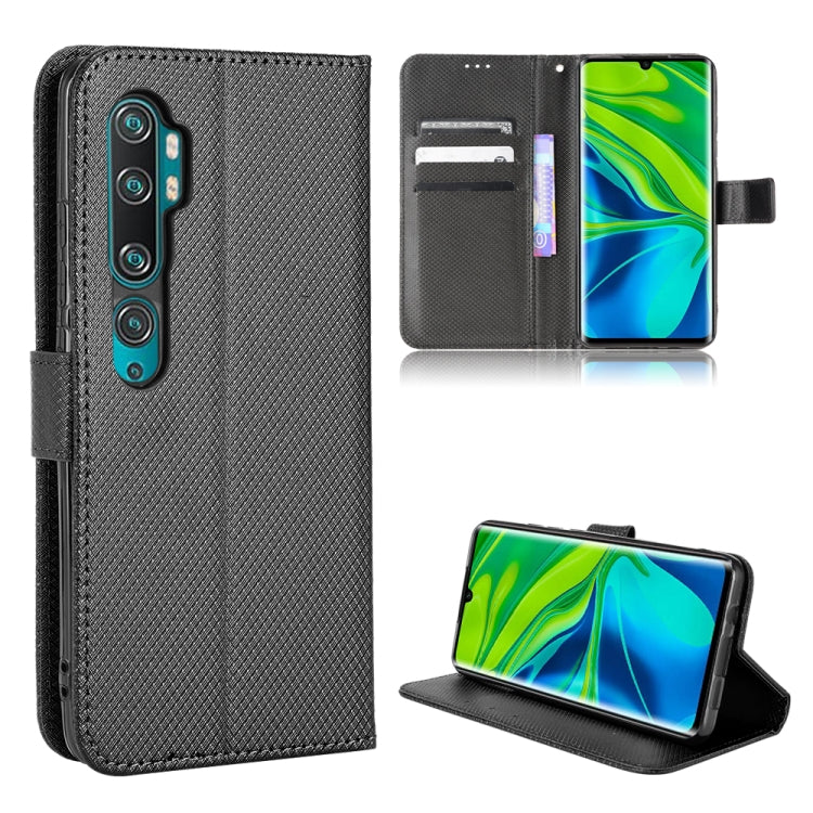 Custodia per telefono in pelle con trama a diamante, For Xiaomi Mi CC9 Pro / Note 10 / Note 10 Pro, For Samsung Galaxy S22 5G, For Samsung Galaxy A12 / M12 5G, For Samsung Galaxy Xcover 5