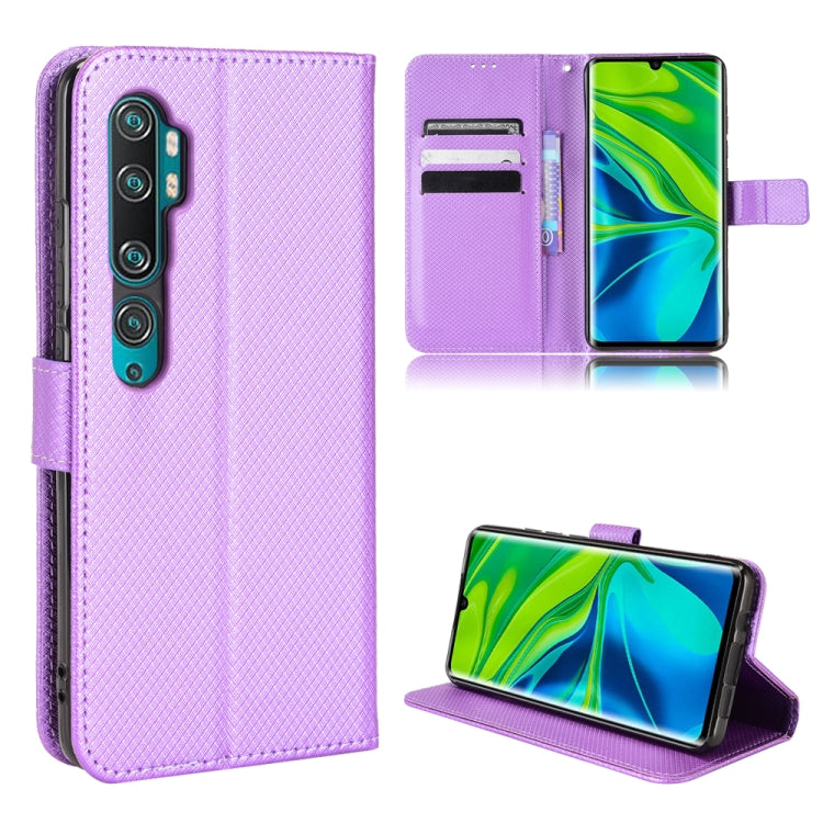 Custodia per telefono in pelle con trama a diamante, For Xiaomi Mi CC9 Pro / Note 10 / Note 10 Pro, For Samsung Galaxy S22 5G, For Samsung Galaxy A12 / M12 5G, For Samsung Galaxy Xcover 5