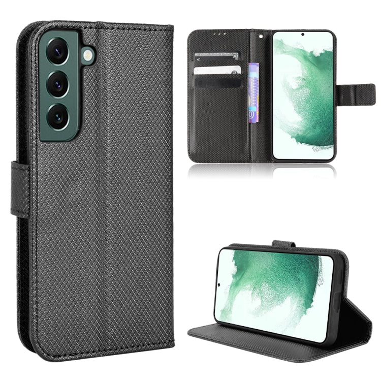 Custodia per telefono in pelle con trama a diamante, For Xiaomi Mi CC9 Pro / Note 10 / Note 10 Pro, For Samsung Galaxy S22 5G, For Samsung Galaxy A12 / M12 5G, For Samsung Galaxy Xcover 5