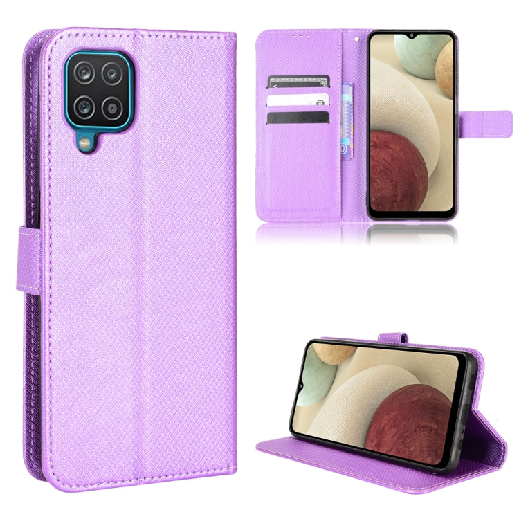 Custodia per telefono in pelle con trama a diamante, For Xiaomi Mi CC9 Pro / Note 10 / Note 10 Pro, For Samsung Galaxy S22 5G, For Samsung Galaxy A12 / M12 5G, For Samsung Galaxy Xcover 5