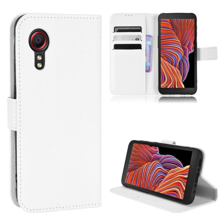 Custodia per telefono in pelle con trama a diamante, For Xiaomi Mi CC9 Pro / Note 10 / Note 10 Pro, For Samsung Galaxy S22 5G, For Samsung Galaxy A12 / M12 5G, For Samsung Galaxy Xcover 5