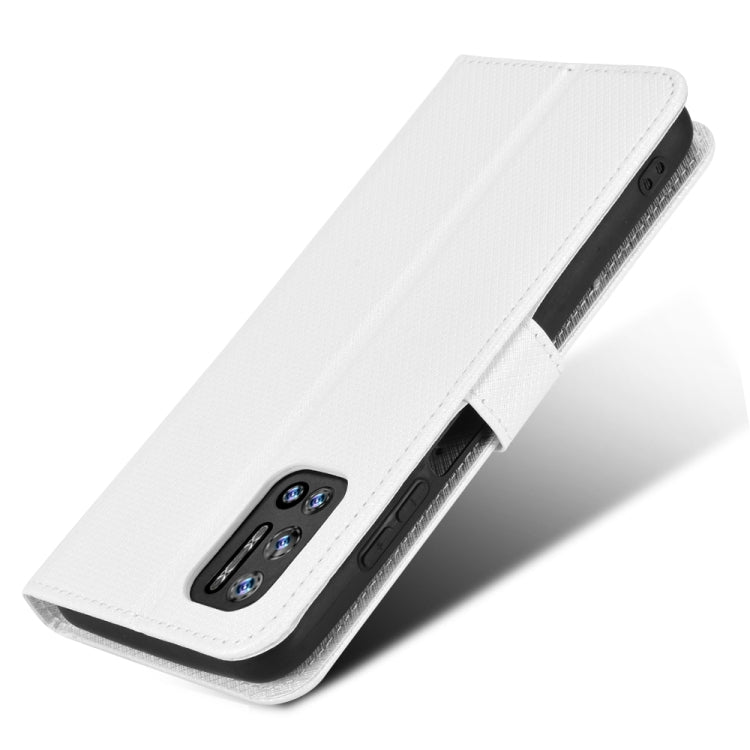 Custodia per telefono in pelle con trama a diamante, For DOOGEE N40 Pro, For Huawei Nova 8i / Honor 50 Lite, For Blackview A55, For Blackview A70 2021