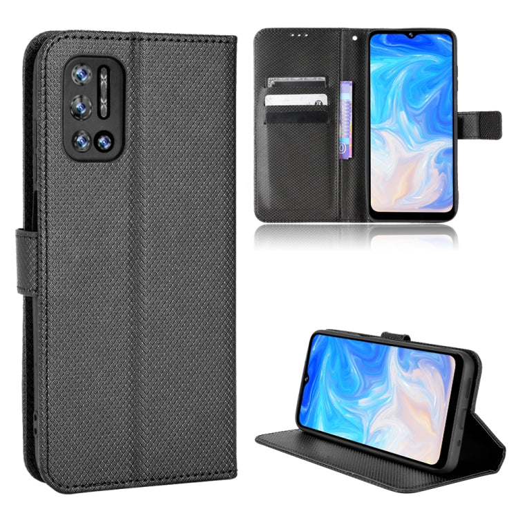 Custodia per telefono in pelle con trama a diamante, For DOOGEE N40 Pro, For Huawei Nova 8i / Honor 50 Lite, For Blackview A55, For Blackview A70 2021