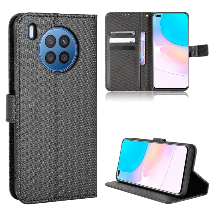 Custodia per telefono in pelle con trama a diamante, For DOOGEE N40 Pro, For Huawei Nova 8i / Honor 50 Lite, For Blackview A55, For Blackview A70 2021